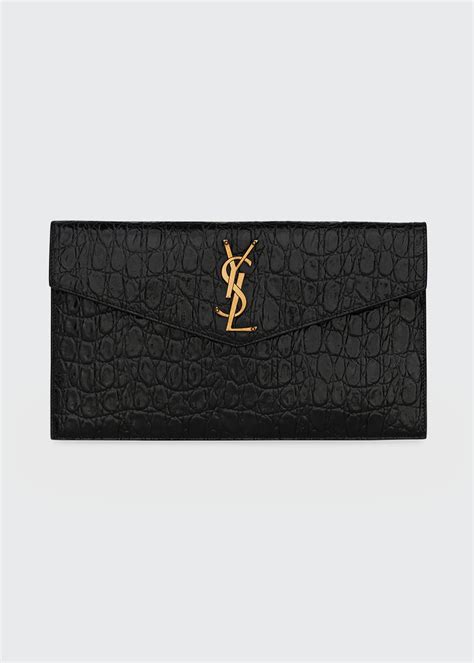 uptown medium ysl clutch|ysl uptown clutch black.